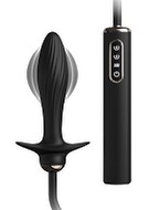 Analvibrator Auto-Throb Inflatable Vibrating Plug