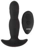 Vibro-analplug RC Inflatable Massager oppustelig med fjernbetjening