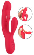 Rabbitvibrator med tappefunktion