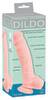 Naturdildo Medical Silicone Dildo, 24 cm, med sugekop