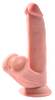 Triple Density dildo med svingende testikler