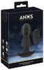 Vibro-analplug RC Inflatable Massager oppustelig med fjernbetjening