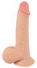 Naturdildo Dildo with moveable Skin med sugekop