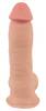 Naturdildo Dildo with moveable Skin med sugekop