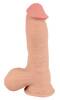 Naturdildo Dildo with moveable Skin med sugekop