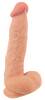 Naturdildo Dildo with moveable Skin med sugekop