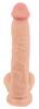 Naturdildo Dildo with moveable Skin med sugekop