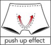 Pants med push-up-funktion