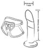 Strap-on sæt "Piccolo Pegging Kit" med dildo og justerbart strap-on harness