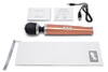 Massagestav "Die Cast Rechargeable“ med 20 vibrationstilstande i 10 intensiteter