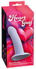 Vibrator „Heart Guy Blue“ med hjerteformet sugekop