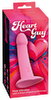 Vibrator "Heart Guy Pink" med hjerteformet sugekop