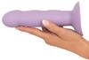 Vibrator "Heart Guy Purple“ med hjerteformet sugekop