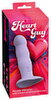 Vibrator "Heart Guy Purple“ med hjerteformet sugekop