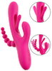 Rabbitvibrator "Triple Vibe With Flicking Tongue“ med anal stimulator