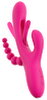 Rabbitvibrator "Triple Vibe With Flicking Tongue“ med anal stimulator