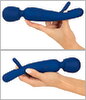 Massagestav "2in1 Wand with Flicking Tongue", kan bruges på begge sider