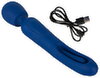 Massagestav "2in1 Wand with Flicking Tongue", kan bruges på begge sider