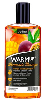 Massageolie WARMup Raspberry med varmende effekt