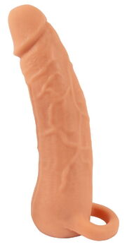 Penis sleeve "Extender & Masturbator" med testikelring