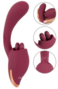 Vibrator med innovativ slikkefunktion til klitoris