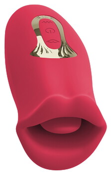 Vibrator "Oral Fun" med bevægelige læber og vibrerende tunge