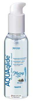 Massage- og glidegel AQUAglide Massage+Glide 2 in 1, 200 ml