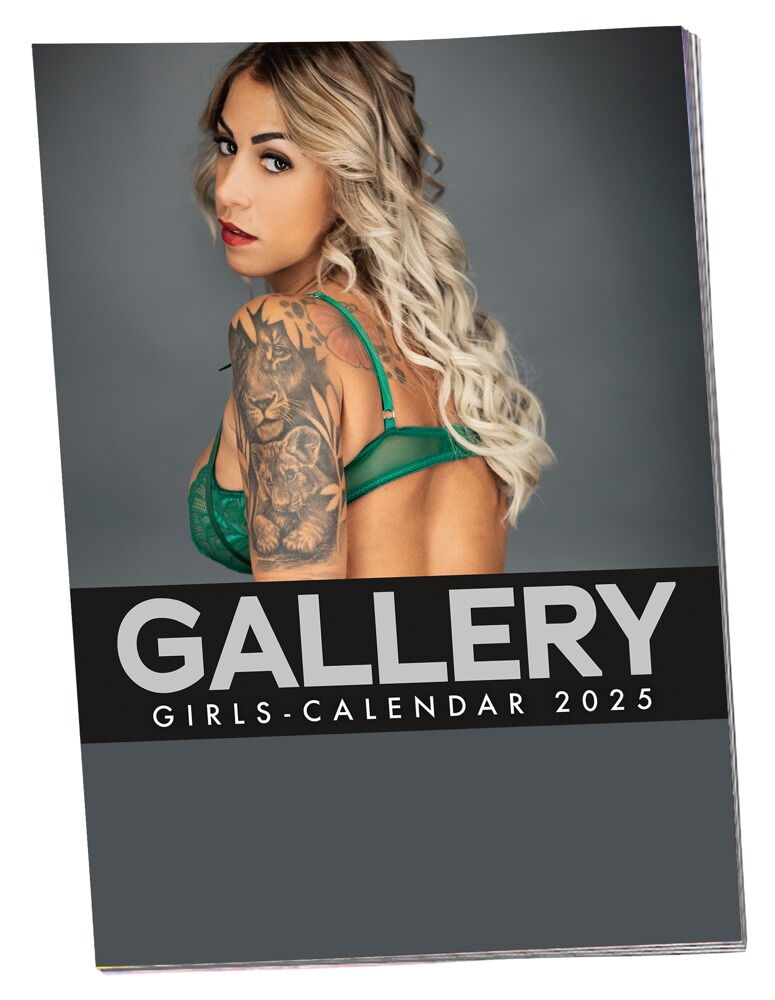 Pin-up Kalender Soft Gallery Girls 2025