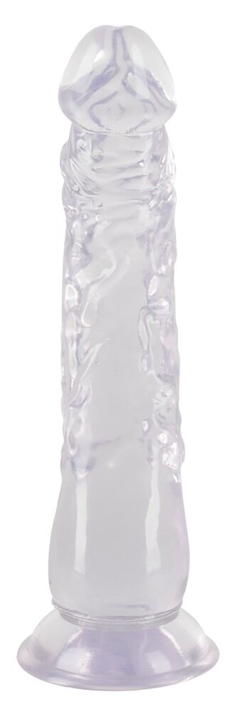 Naturdildo „Big Crystal Dildo“ med sugebase