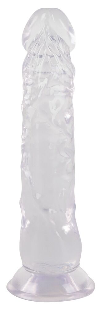 Naturdildo „Big Crystal Dildo“ med sugebase