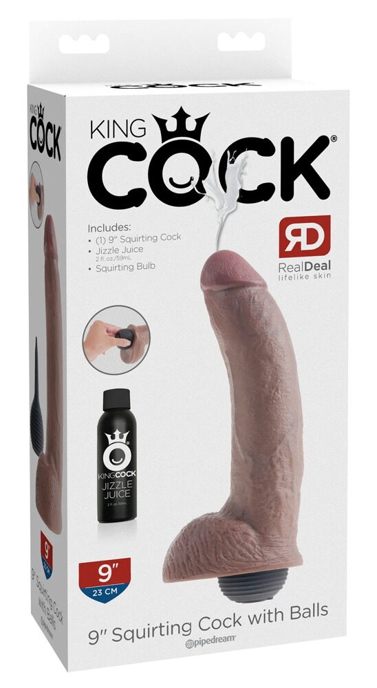 Sprøjtende dildo