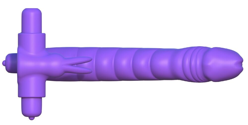 Silicone Double Penetrator Rabbit