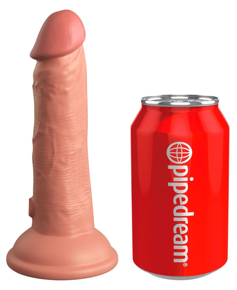 6“ Dual Density Silicone Cock