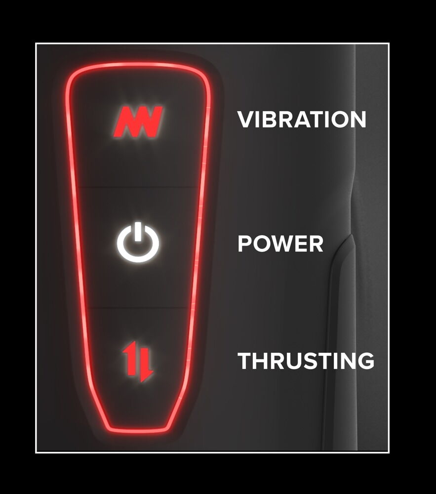 Masturbator "Milk Me Hotter" med varme-, vibrations- og stødmassage