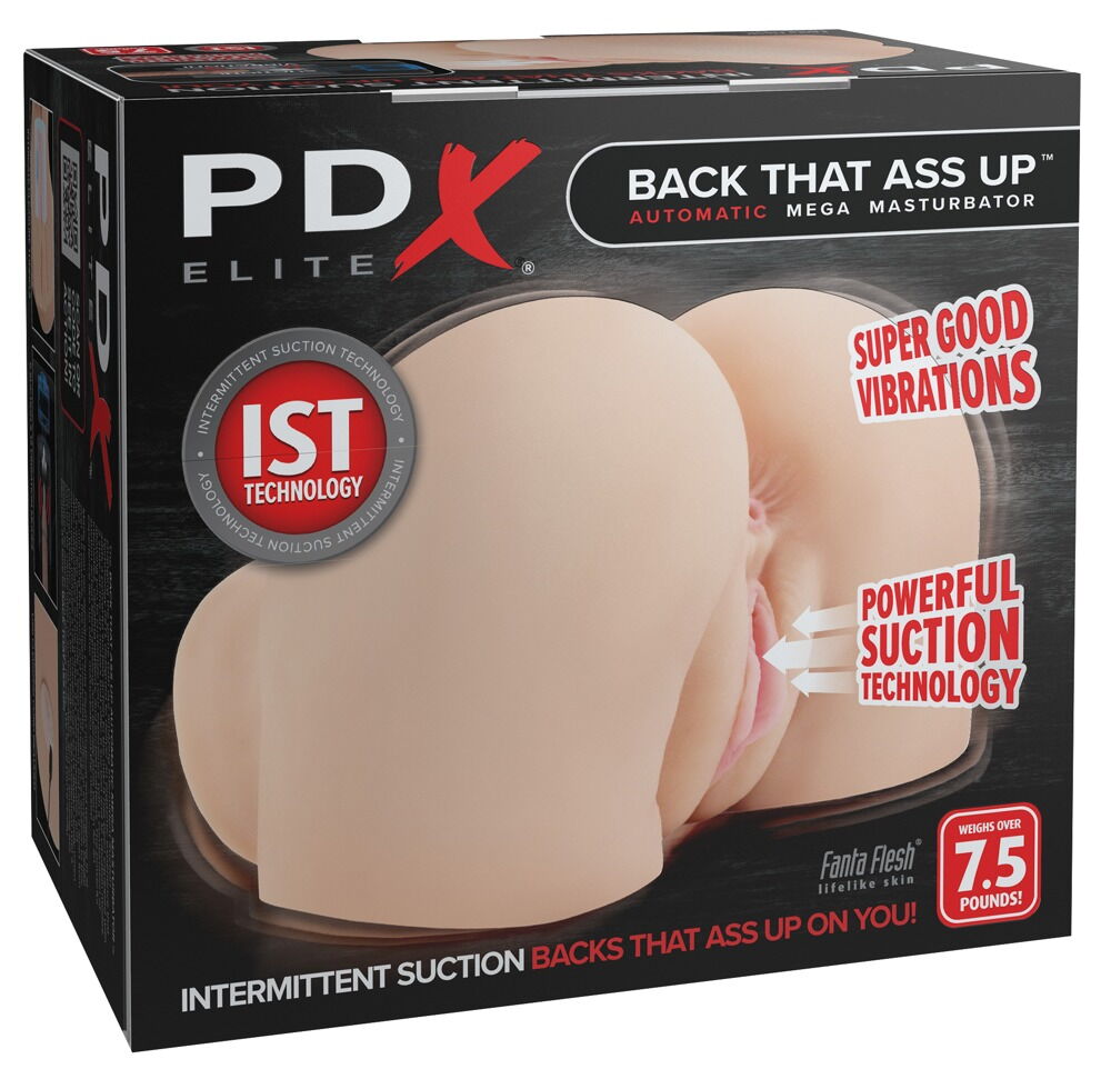 Masturbator "Back That Ass Up" med innovativ sugemassage