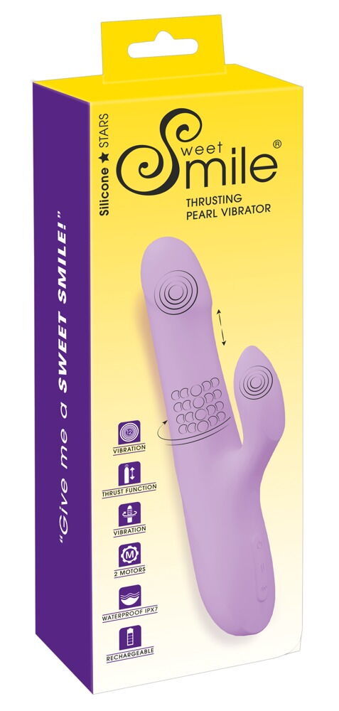 Stødende og roterende vibrator