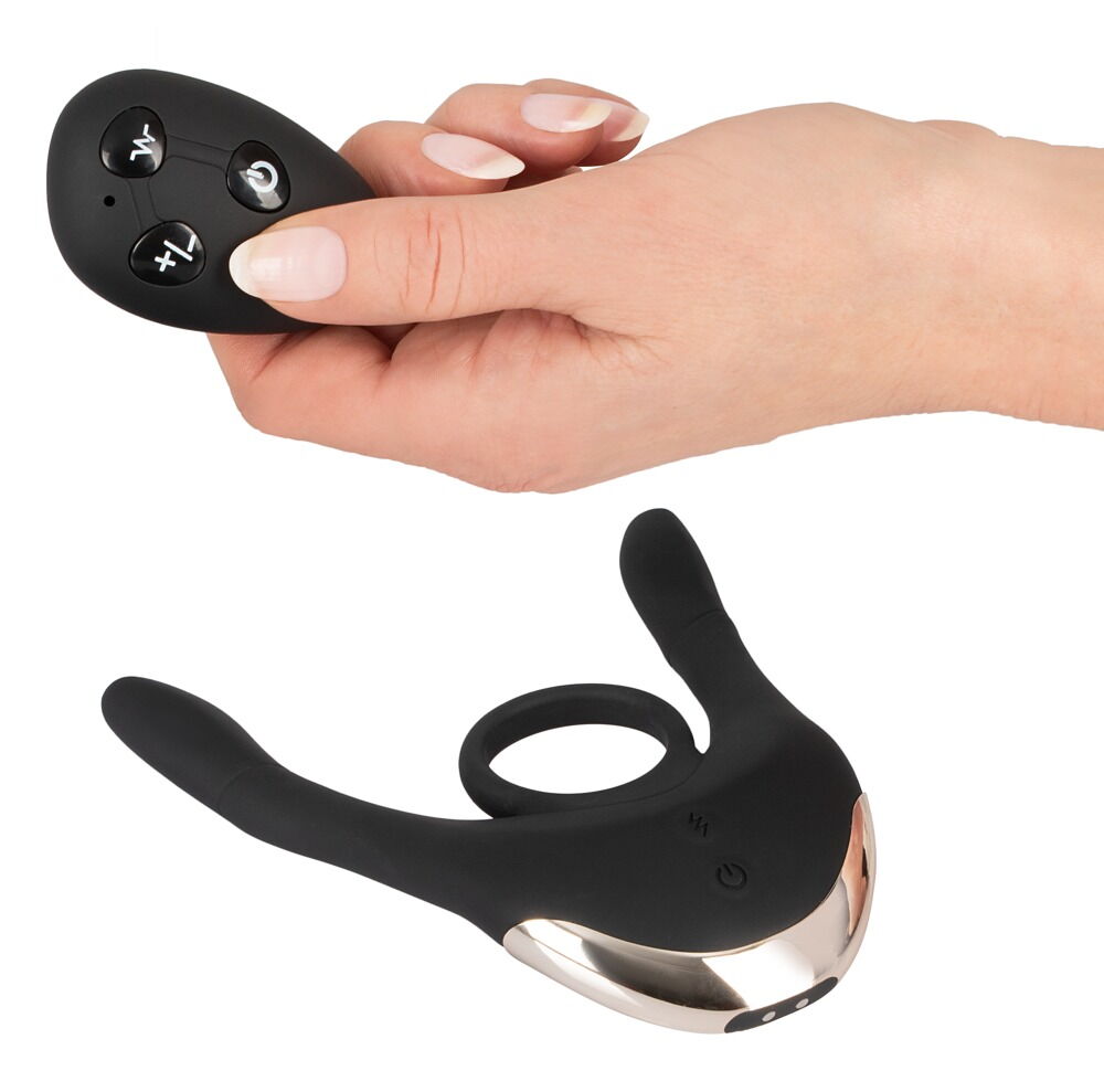 Parvibrator Multi-Function Couple’s Vibrator med trådløs fjernbetjening