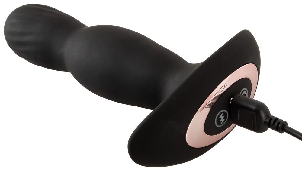 Vibro-analplug RC Inflatable Massager oppustelig med fjernbetjening