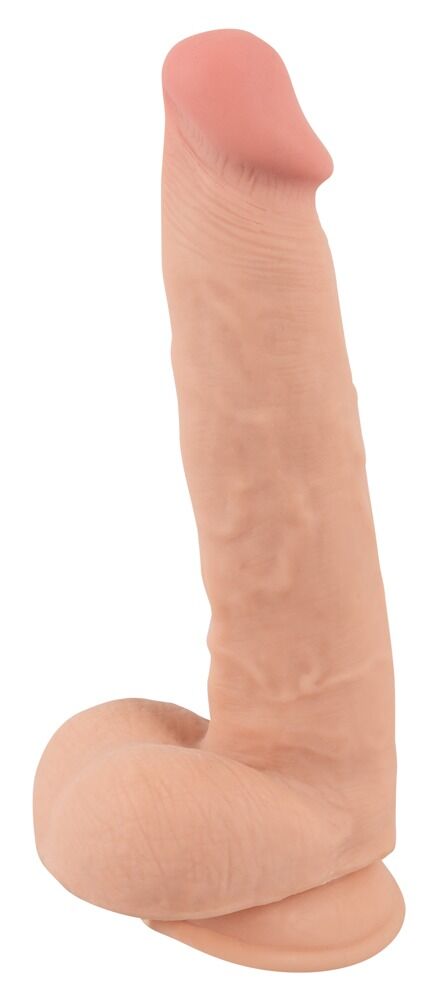 Naturdildo Dildo with moveable Skin med sugekop