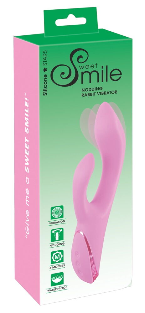 Nodding Rabbit Vibrator med 3 motorer