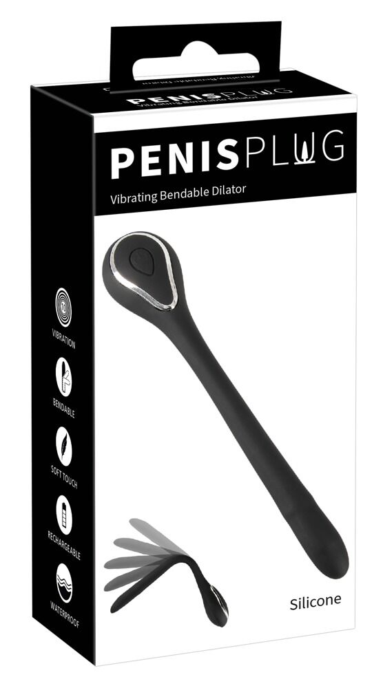 Vibrating Bendable Dilator mein 10 vibrationsmodi, vandtæt