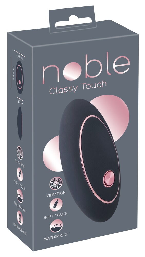 Lay-on vibrator Classy Touch med 10 vibrationsmodi