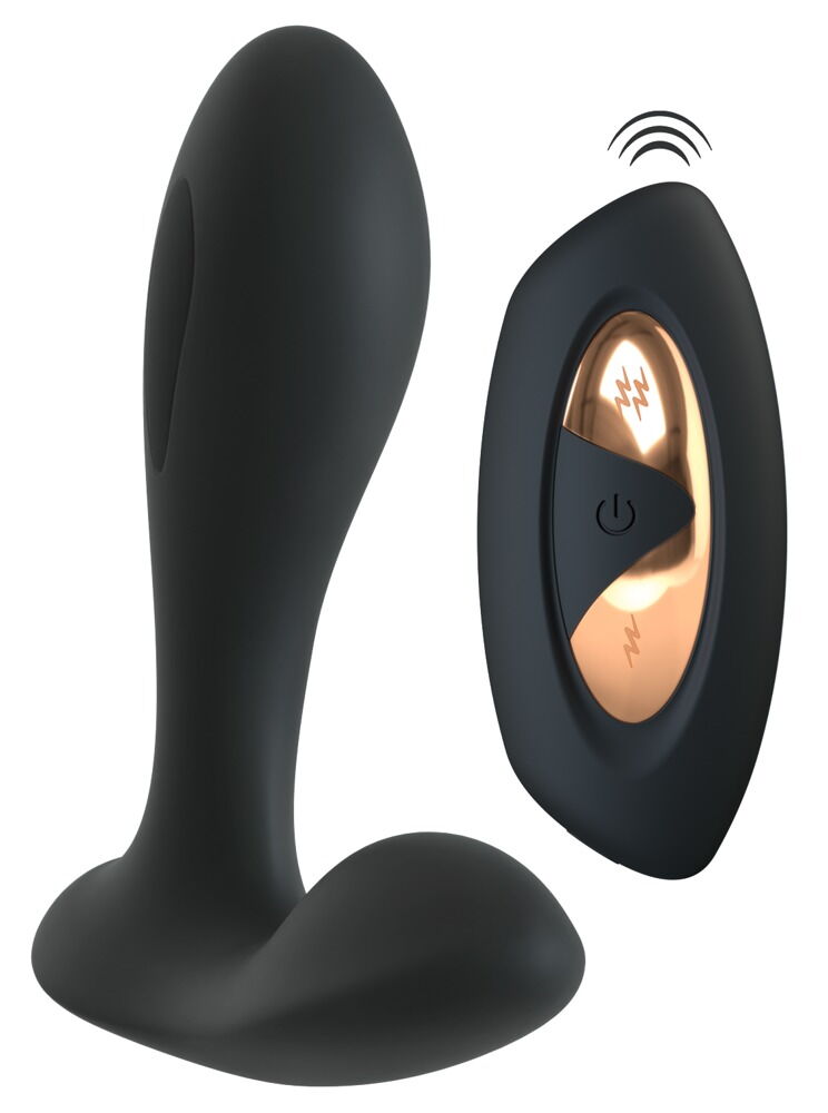 "RC E-Stim G&P-Spot Vibrator" med 10 E-Stim og 10 vibrationstilstande via fjernbetjening