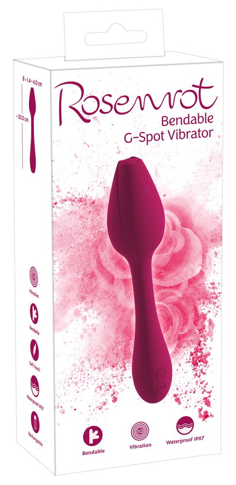 "Bendable G-Spot Vibrator" med bøjeligt hoved