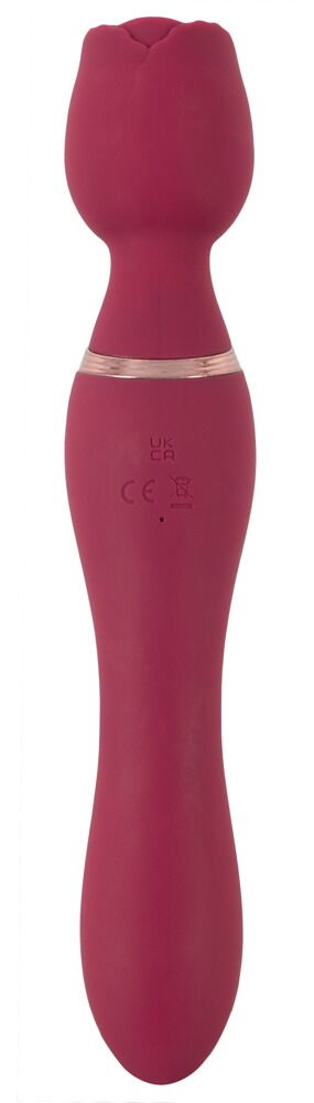 Massagestav "Thumping Wand Vibrator" med indstikbart skaft