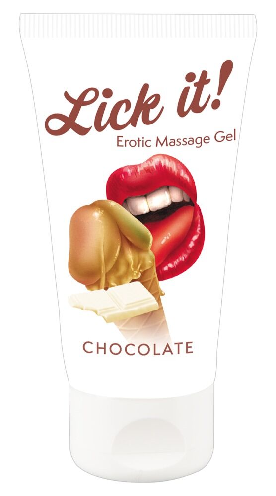 Gel Erotic Massage Gel Chocolate med chokolade aroma