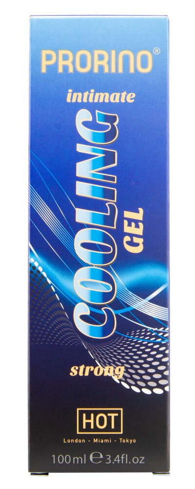 Intimgel "Cooling Gel Strong", vandbaseret