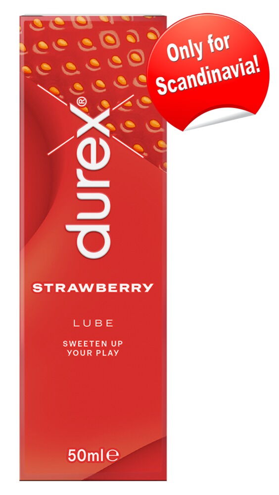 Glidegel "Strawberry Lube" med jordbærsmag