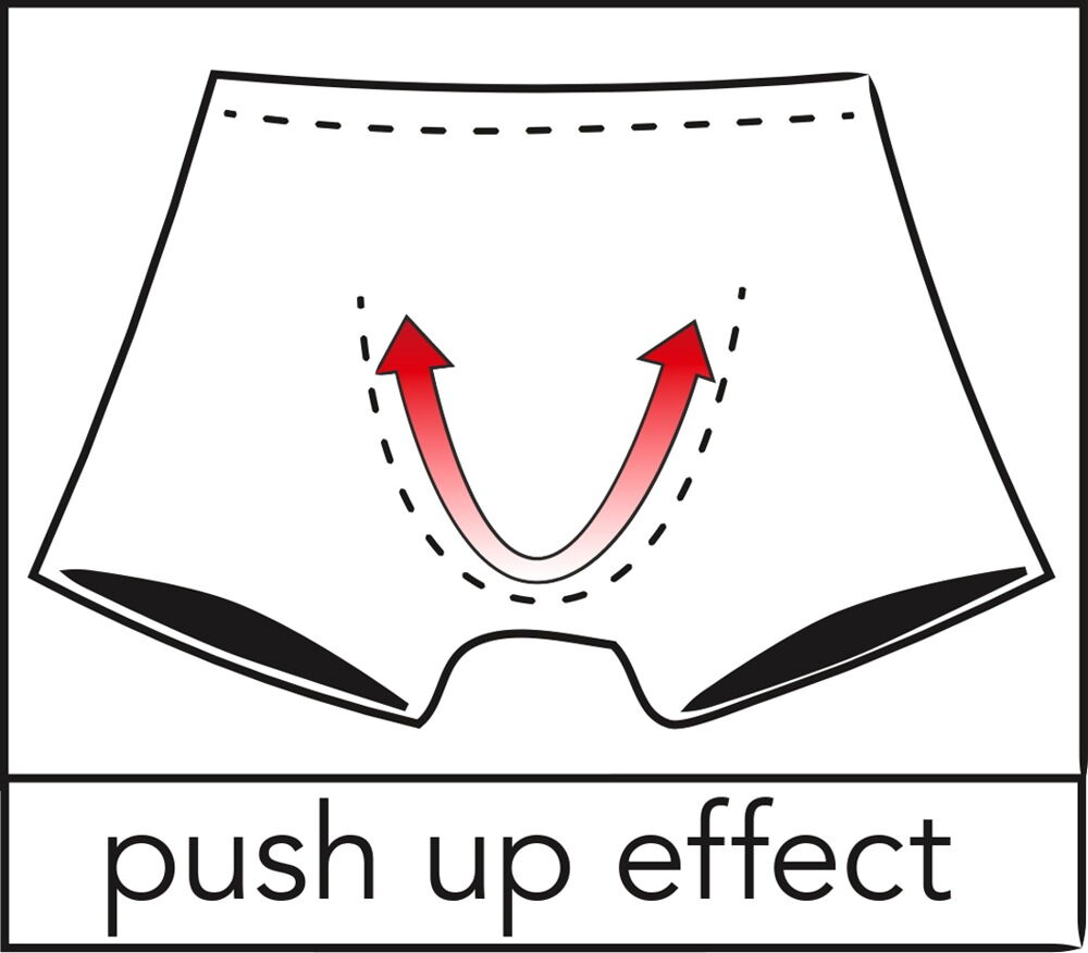 Pants med push-up-funktion