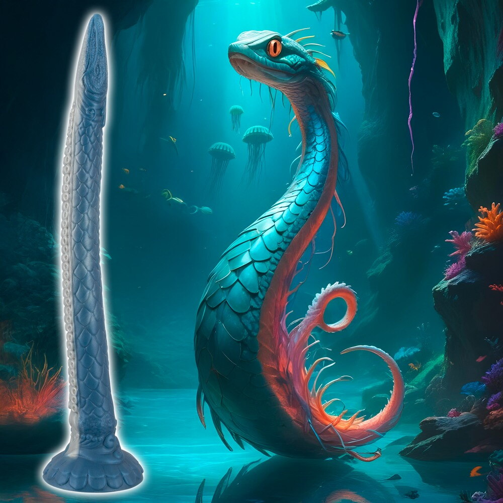 Dildo "Eel of Ecstasy" med sugebase